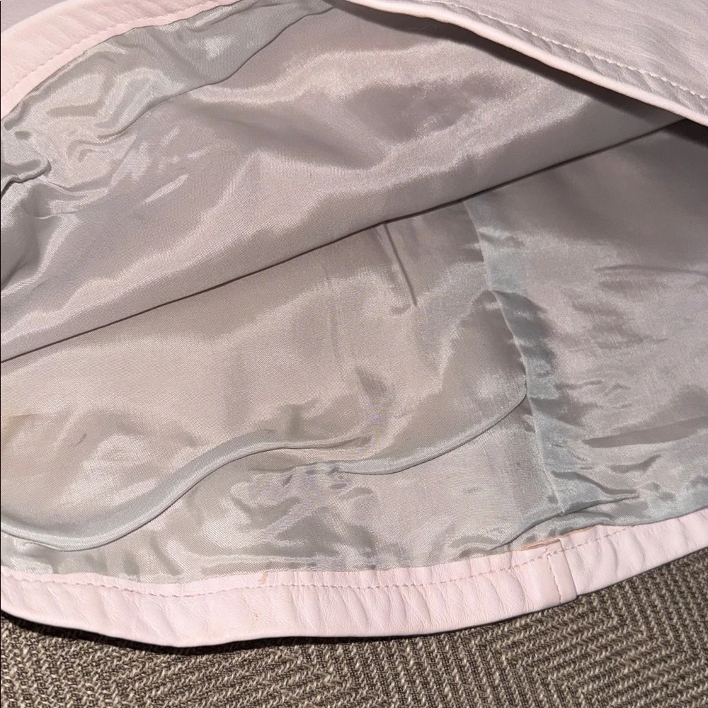 Baby Gap Pale Pink Leather Jumper Dress SZ 3T